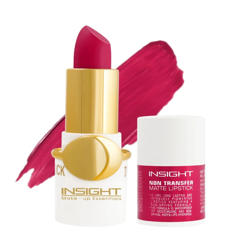 Non Transfer Matte Lipstick | Lightweight Formula | Non Drying | Long Lasting - Haunting,4.2 g thumbnail 5