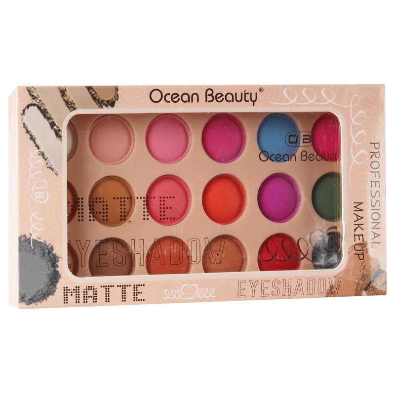 OB OCEAN BEAUTY 24 Color Matte Eyeshadow | Shade-1 | 18 G thumbnail 2