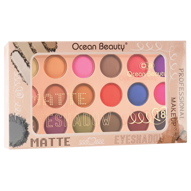 OB OCEAN BEAUTY 24 Color Matte Eyeshadow | Shade-2 | 18 G - Thumbnail 2