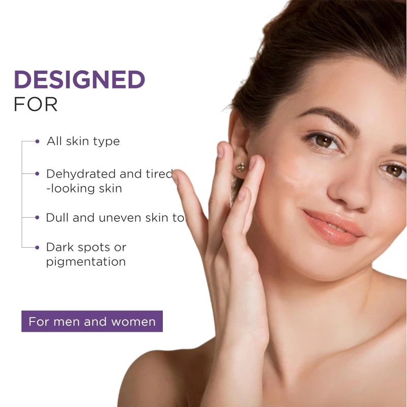 Oshea Glopure Brightening Face Serum for Men &amp; Women | Reduces Darkspots &amp; Pigmentations | Boosts Hydration &amp; Natural Glow | Enriched with Lemon Peel &amp; Liquorice Extracts | All Skin Types 30ml - Thumbnail 3