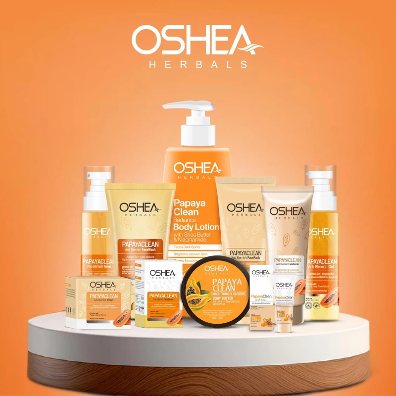 Oshea Herbals Papayaclean Anti Blemish Face Cream for Women &amp; Men | Hydrating &amp; Brightens Skin Tone | Reduces Dark Spots &amp; Blemishes | Enriched with Papaya Extracts &amp; Vitamin E | All Skin Types - 50g thumbnail 2