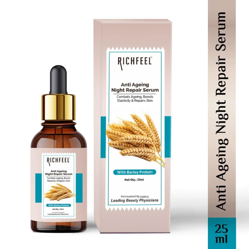 Richfeel Anti Ageing Night Repair Serum 25ML thumbnail 4