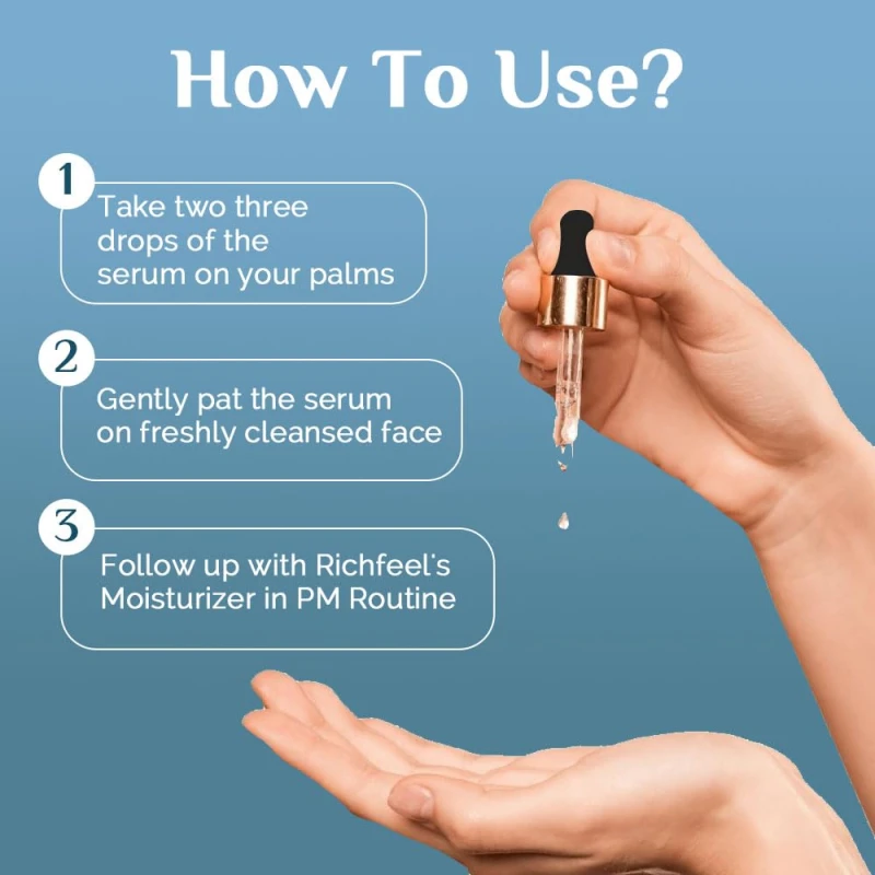 Richfeel Anti Ageing Night Repair Serum 25ML thumbnail 8