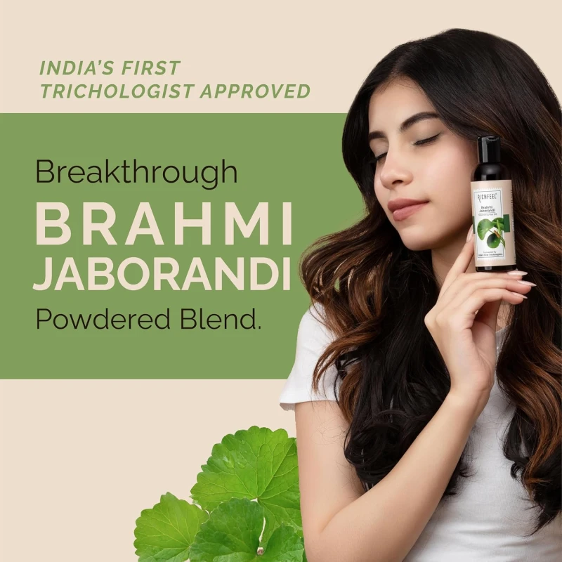 Richfeel Brahmi Jaborandi Nourishing Hair Oil  80 ml thumbnail 4