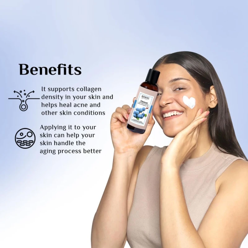 Richfeel Gentle Face Cleanser for Dry to Normal, Sensitive Skin | Hydrating Formulation | Removes Dirt &amp; Makeup | 100 ml thumbnail 5