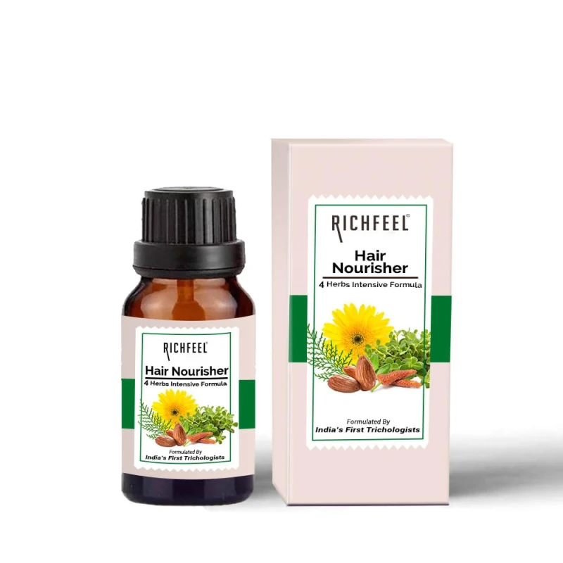 Richfeel Hair Nourisher 10ml - Pack of 2 - Thumbnail 10