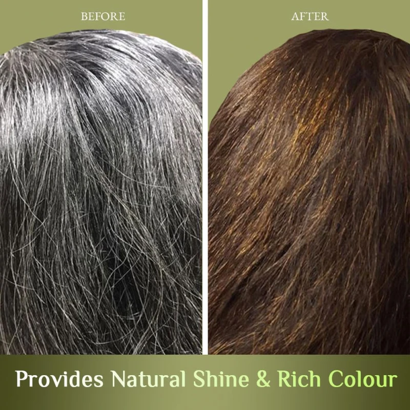 Richfeel Heena Mehendi Powder for Hair | Natural Hair Color and Conditioning with the goodness of Amla, Shikakai &amp; Brahmi | 100 g (Pack of 2) - Thumbnail 5