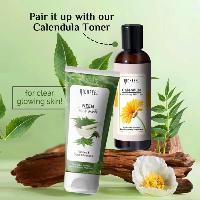 Richfeel Neem Face Wash 100g thumbnail 8