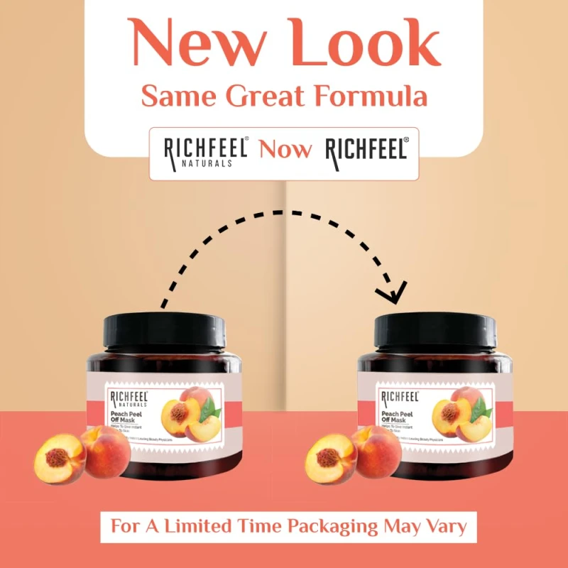 Richfeel Peach Peel Off Mask 500g thumbnail 3