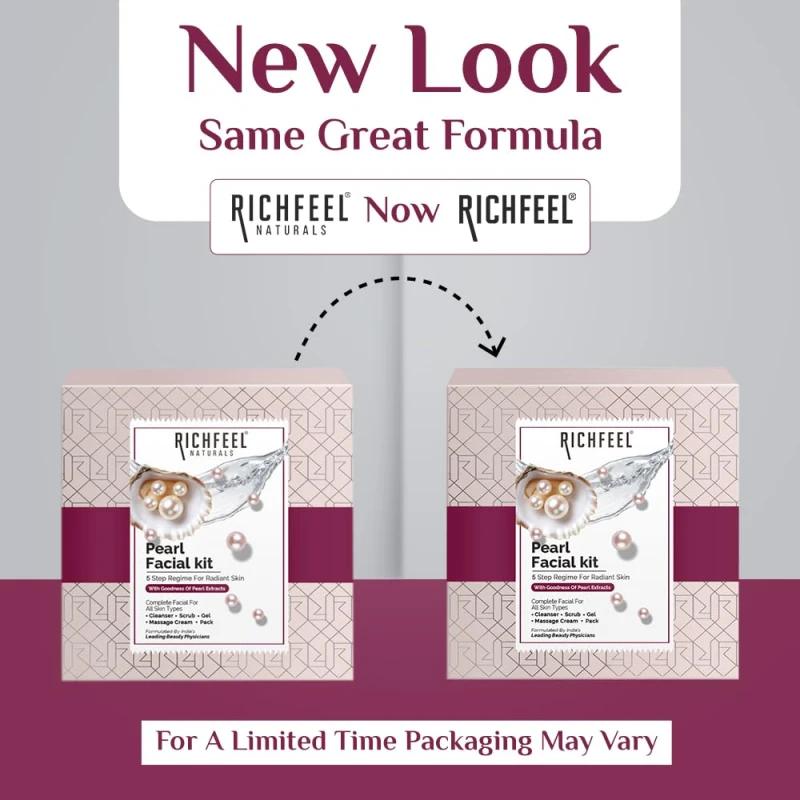 Richfeel Pearl Facial Kit - 30g thumbnail 3