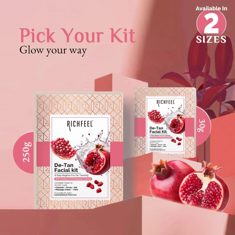 Richfeel Pearl Facial Kit - 30g thumbnail 8