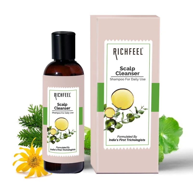 RICHFEEL Scalp Cleanser, Green, 100 ml thumbnail 2