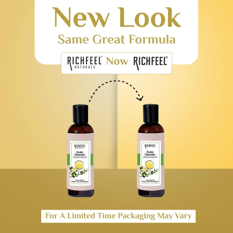 RICHFEEL Scalp Cleanser, Green, 100 ml thumbnail 3