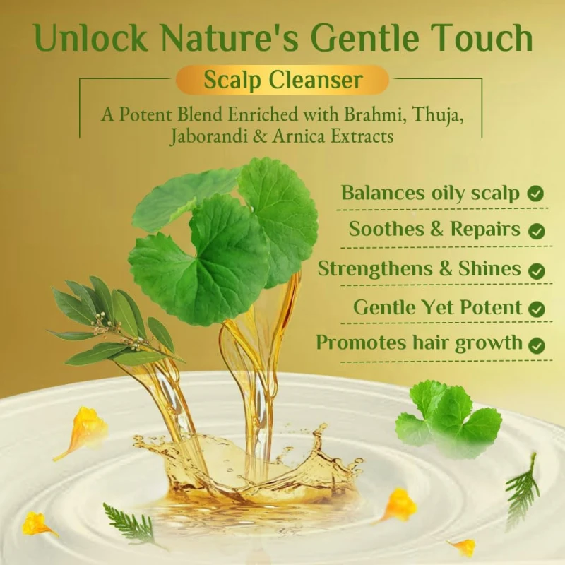 RICHFEEL Scalp Cleanser, Green, 100 ml thumbnail 4