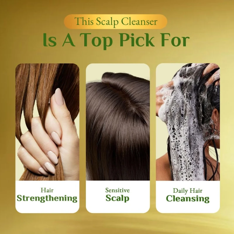 RICHFEEL Scalp Cleanser, Green, 100 ml thumbnail 7