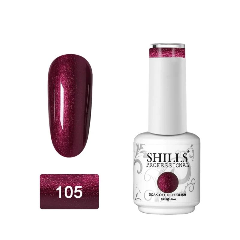 SHILLS PROFESSIONAL UV/LED Soak Off Gel Finish Polish Color Shade 107,15 Milliliters thumbnail 4