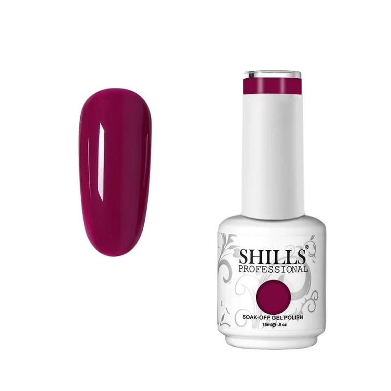SHILLS PROFESSIONAL Uv/Led Soak Off Gel Polish Color Shade 100, 15 Ml, Matte Finish thumbnail 2