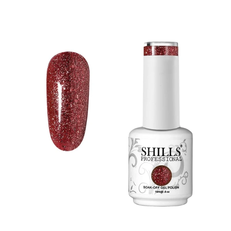 SHILLS PROFESSIONAL UV/LED Soak Off Gel Polish Color shade 120. thumbnail 2