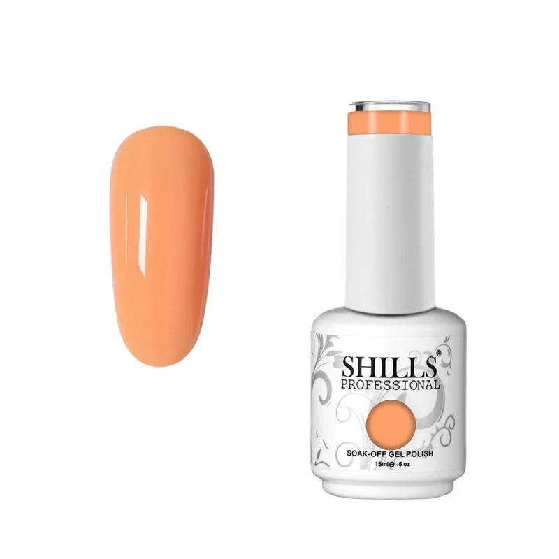 SHILLS PROFESSIONAL UV/LED Soak Off Gel Polish Color Shade 17, Matte Finish, 15ml - Thumbnail 2