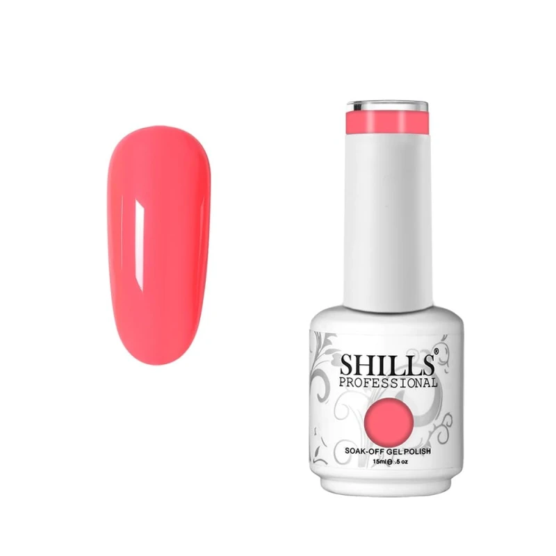 SHILLS PROFESSIONAL UV/LED Soak Off Gel Polish Color Shade 27, Matte Finish, 15ml thumbnail 2