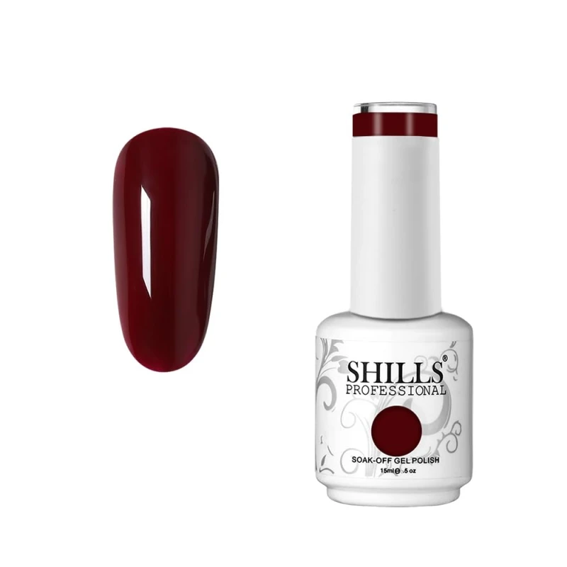 SHILLS PROFESSIONAL UV/LED Soak Off Gel Polish Finish Color Shade 103 15 Millilitres - Thumbnail 2