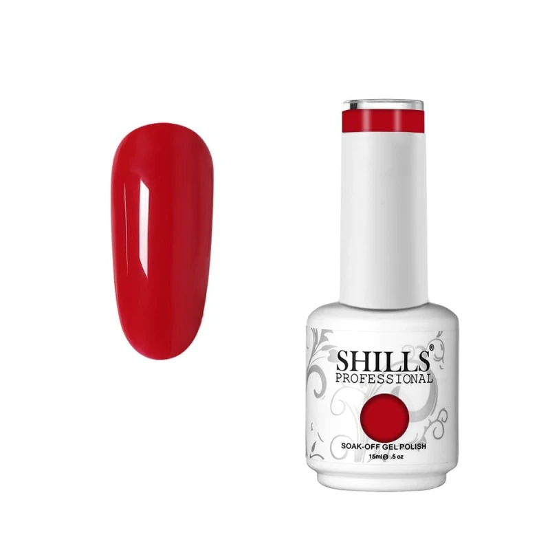 SHILLS PROFESSIONAL UV/LED Soak Off Gel Polish Finish Color Shade 116, 15 Millilitres - Thumbnail 2
