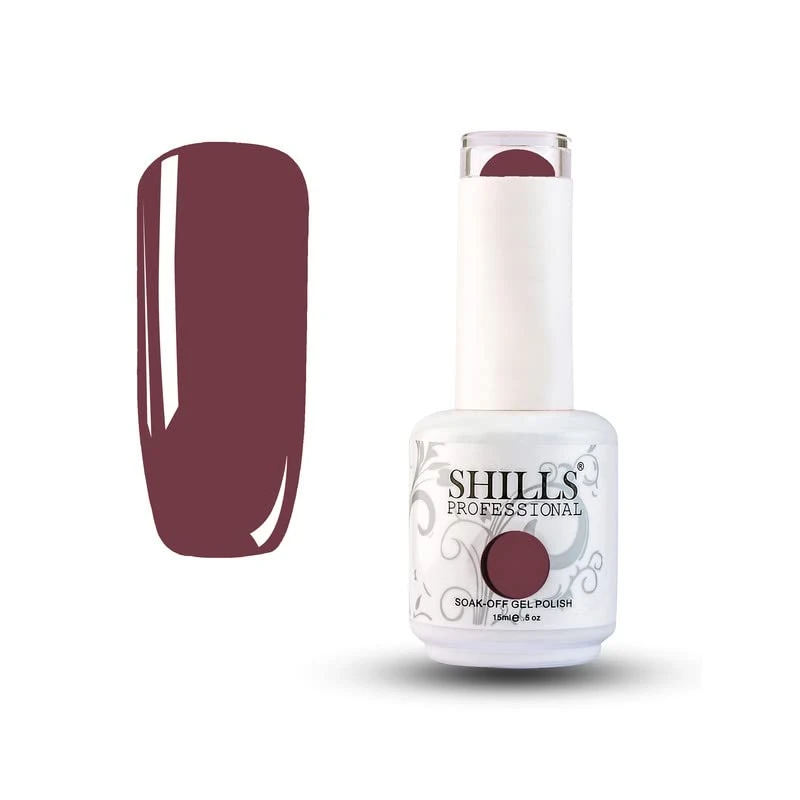 Shills Professional Uv/Led Soak Off Gel Polish (Gel Nail Polish) Glossy Finish Nail Polish Color Shade 110, 15 Ml thumbnail 2