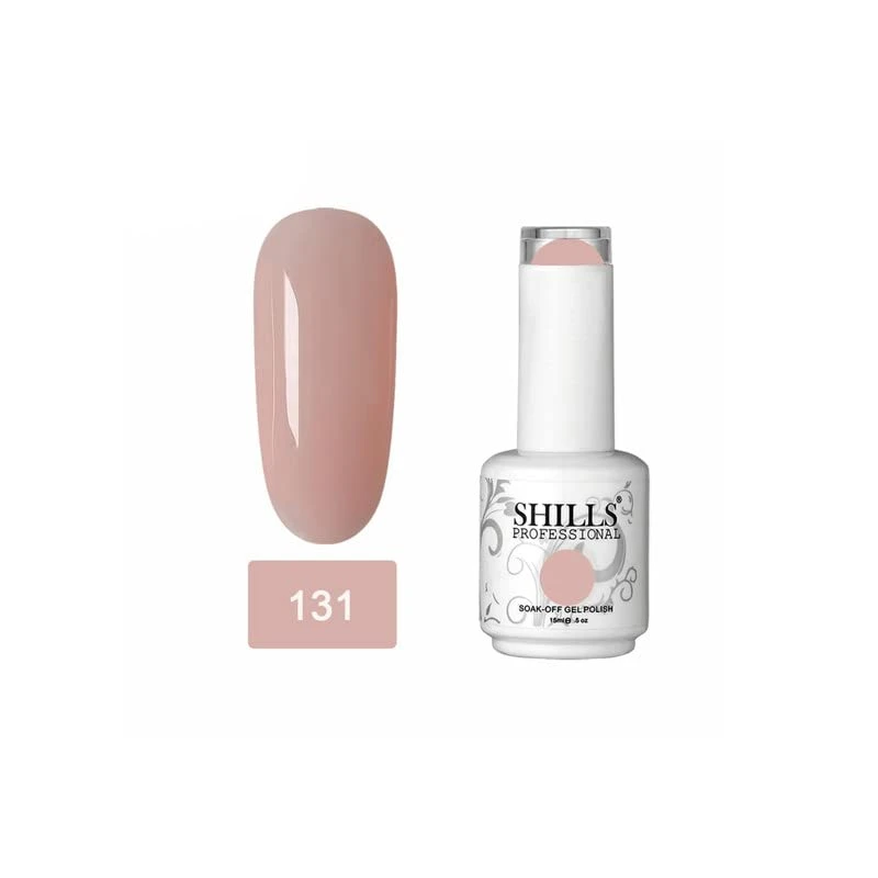 Shills Professional Uv/Led Soak Off Gel Polish (Gel Nail Polish) Glossy Finish Nail Polish Color Shade 131, 15 Ml - Thumbnail 2