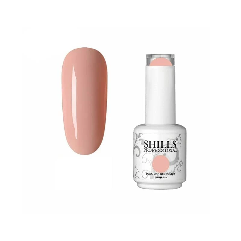 SHILLS PROFESSIONAL UV/LED Soak Off Gel Polish (Gel Nail Polish) Nail Art Nail Polish Color Shade 139, Glossy Finish, 15ml - Thumbnail 2
