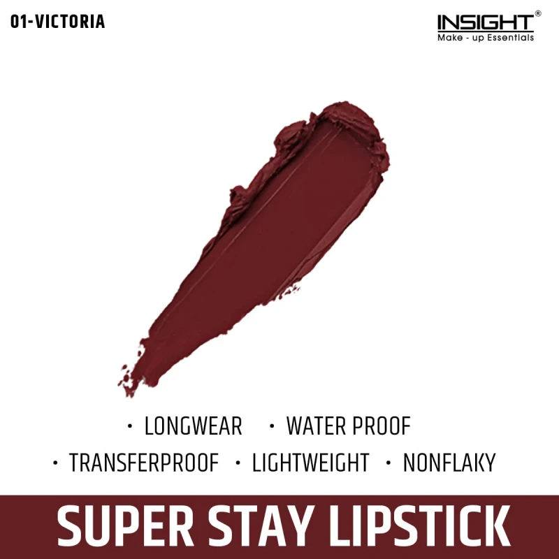 Super Stay Lipstick | Lightweight Formula | Long Wear | Transferproof | Waterproof - (VALENCIA) 7g thumbnail 2